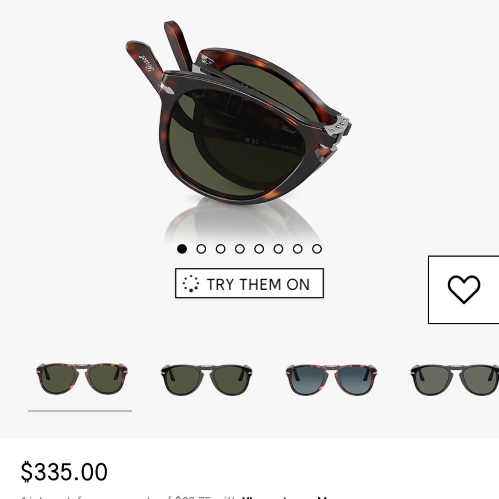 Persol foldable sunglasses!